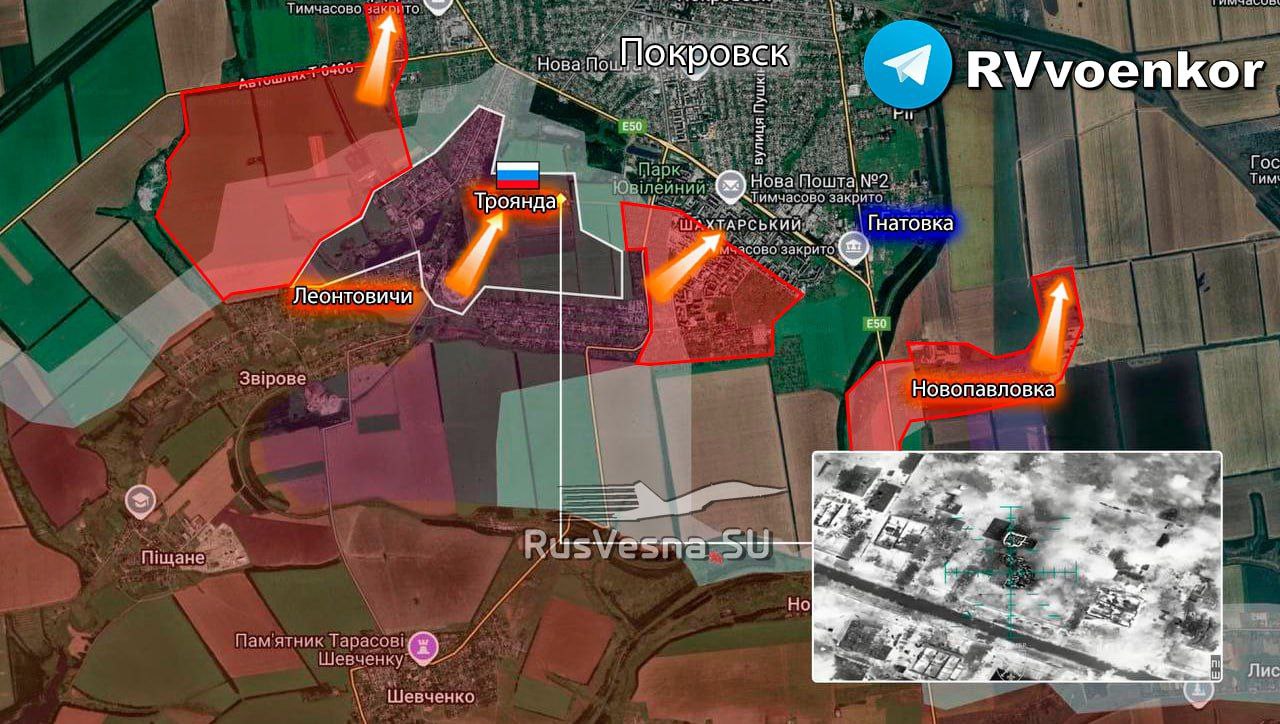 Ukrayna Cephesinde Hareketlilik: Rus Ordusu Pokrovsk'a Girdi