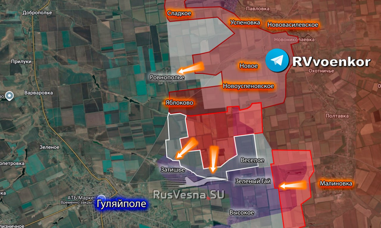 Ukrayna Cephesinde Kritik Gelişme: Rus Birlikleri Zaporijya'da İlerlemeyi Sürdürüyor