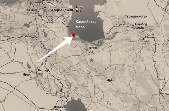 Ukrayna Hazar Denizi’nde İran Gemisine Saldırıdı