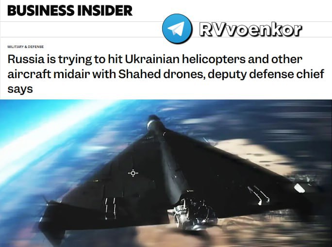 Ukrayna: Rus Dronları Artık Havadaki Uçak ve Helikopterlerimizi Avlıyor