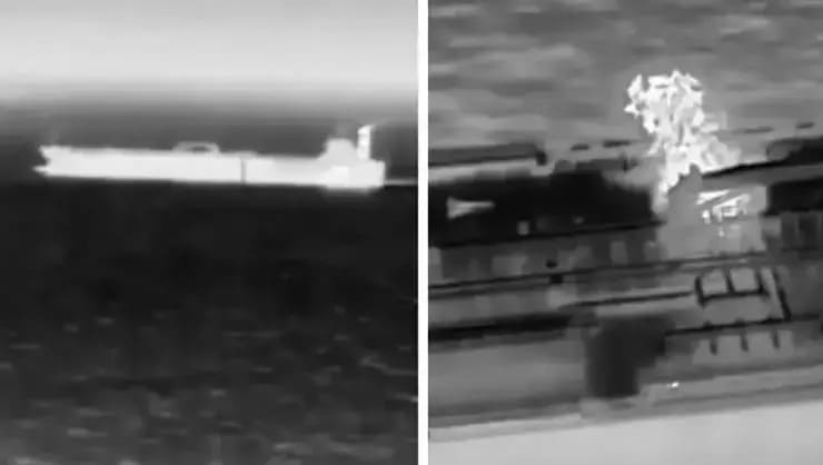 Ukrayna, Rusya'nın 'Gölge Filosu'nu İlk Kez Akdeniz'de Vurdu