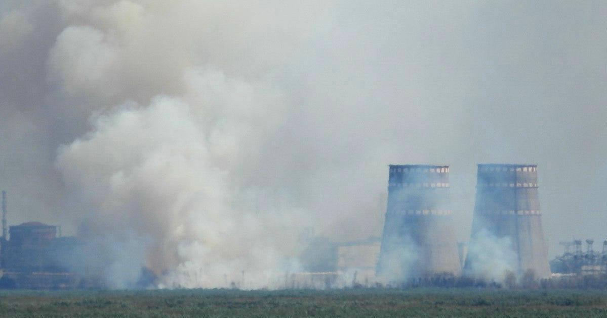 Ukrayna Topçuları Nükleer Santrali Bombaladı