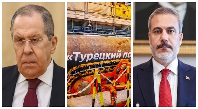 Ukrayna TürkAkım'a Saldırdı, Lavrov Fidan'dan Kiev'e Baskı Yapmasını İstedi