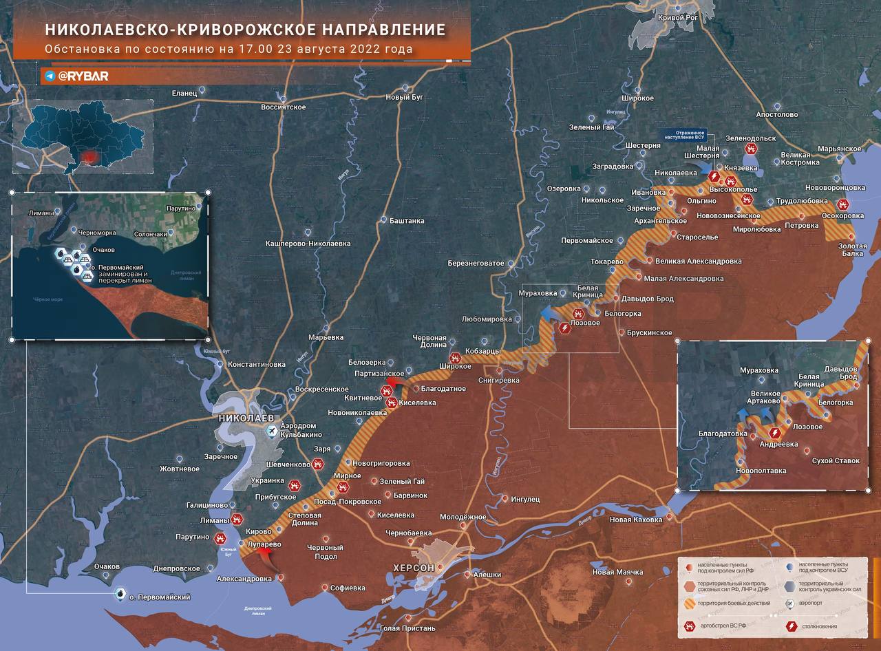 Ukrayna’da cephelerdeki durum: Rus ordusu güneyden ilerliyor!