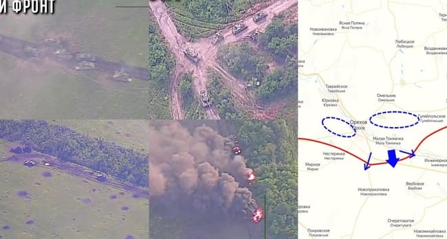 Ukrayna’nın saldırıları ve kayıpları böyle görüntülendi