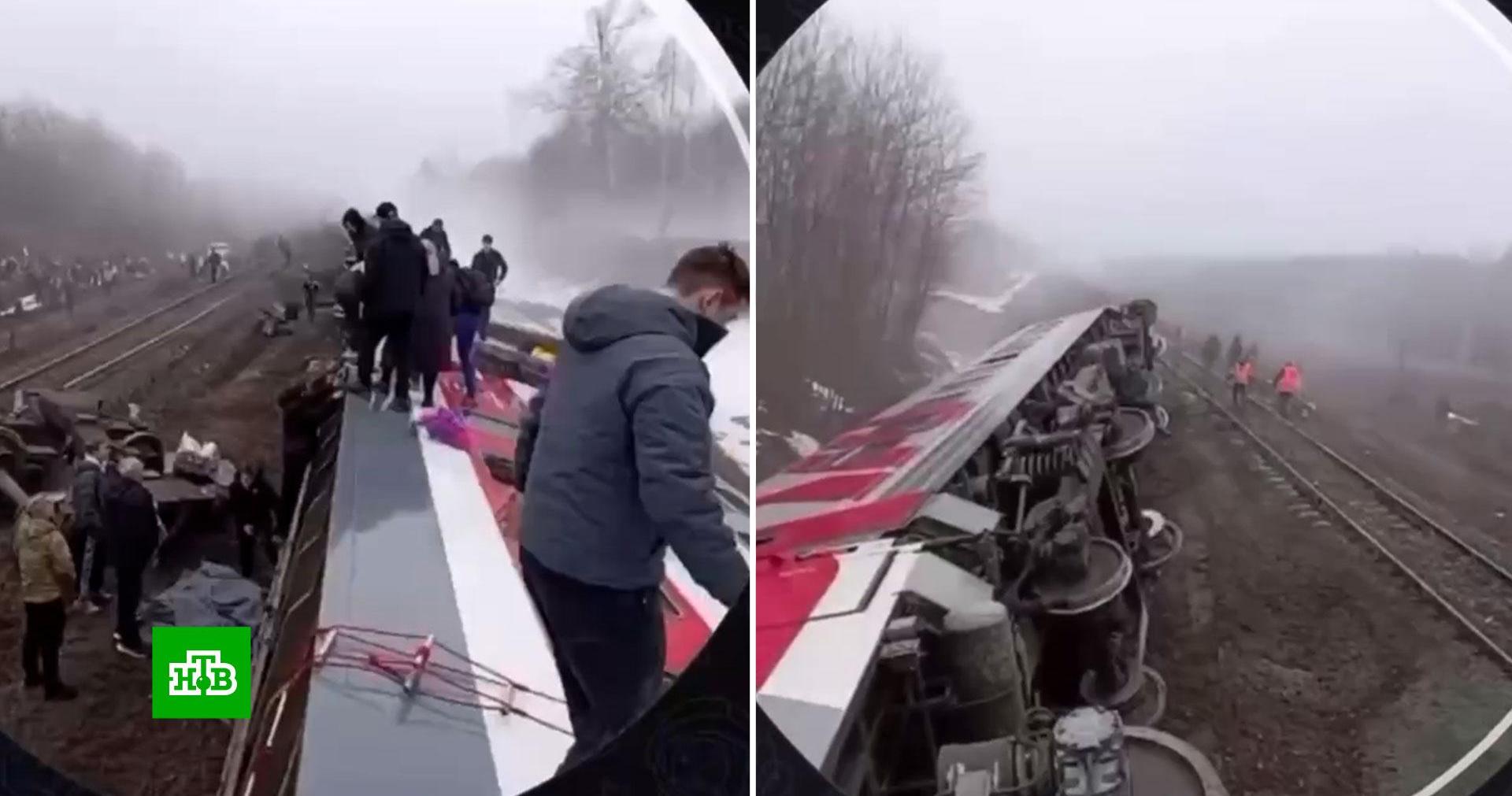 Ulyanovsk'da İki Katlı Yolcu Treni Raydan Çıktı: 59 Yaralı