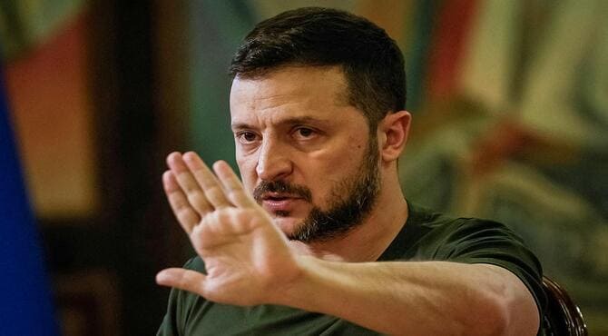 Zelensky: Batı, Verdiği Silahlarla Rusya'ya Saldırılmasına İzin Vermiyor