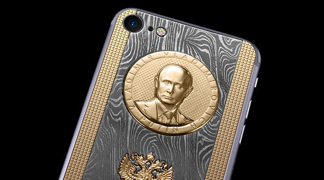 Putin'in doğum gününe özel iPhone 7 üretildi