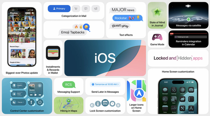 Apple iOS 18'i tanıttı