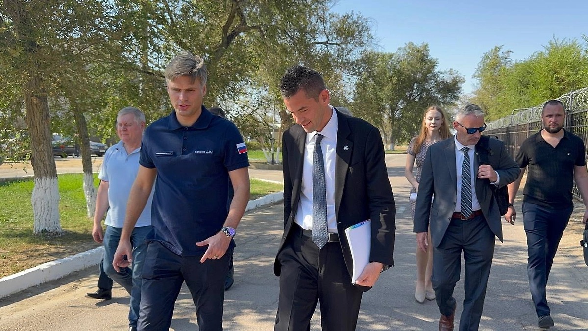 Roskosmos ve NASA Liderleri Baykonur’da Buluştu