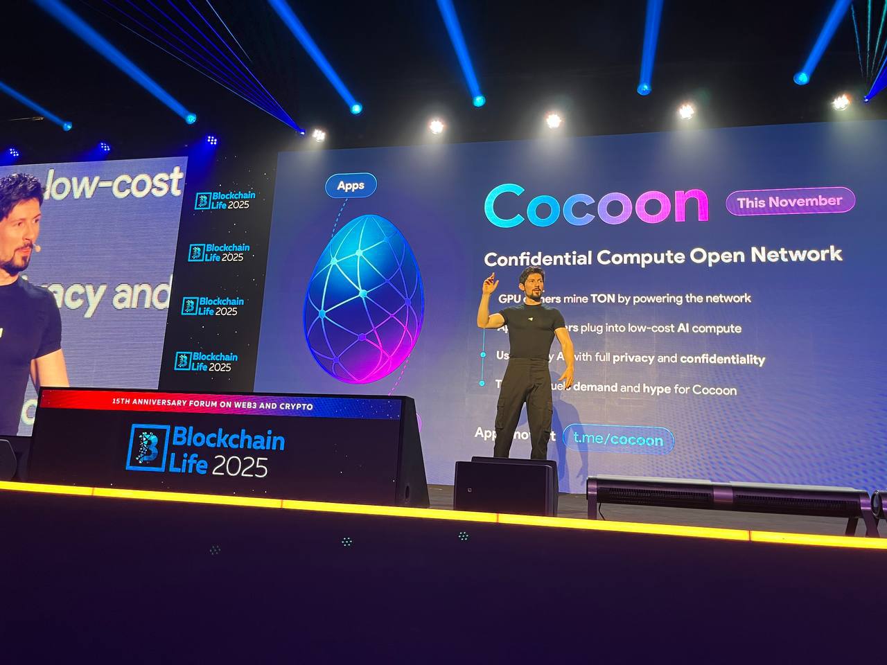 Telegram'ın Kurucusu Yapay Zeka Destekli Blockchain Ağını Tanıttı: Cocoon