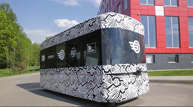 Rusya kendi sürücüsüz otobüsünü üretti - VIDEO