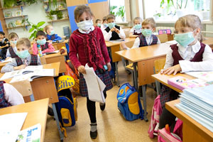 Rusya’nın Çita kentinde domuz gribi nedeni ile tüm okullar kapatıldı