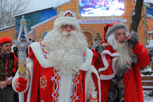 Rusya’nın en iyi Noel babası seçildi