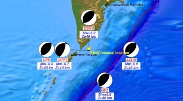 Rusya’da 6,3 şiddetinde deprem