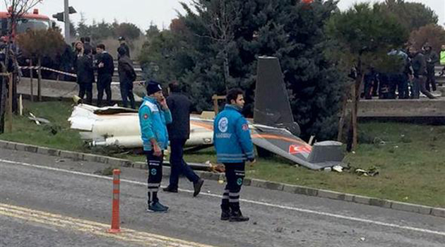 İstanbul’da Rus yolcuları da taşıyan helikopter düştü; 5 kişi hayatını kaybetti