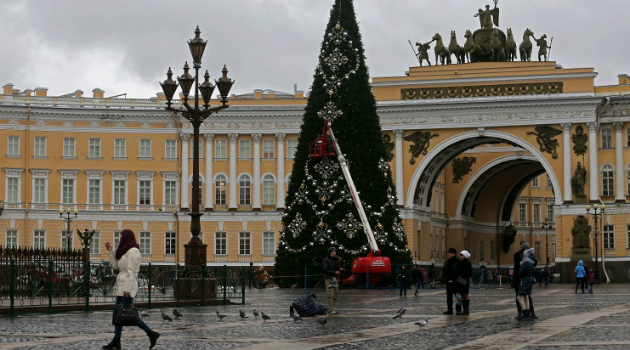 Moskova ve St. Petersburg en sıcak aralık ayını yaşıyor