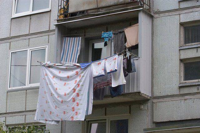 Balkona Çamaşır Asmak 15 Bin Rubleye Mal Olabilir