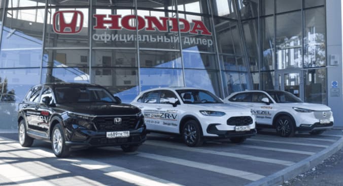 Honda, Rusya'da ilk resmi bayisini açtı