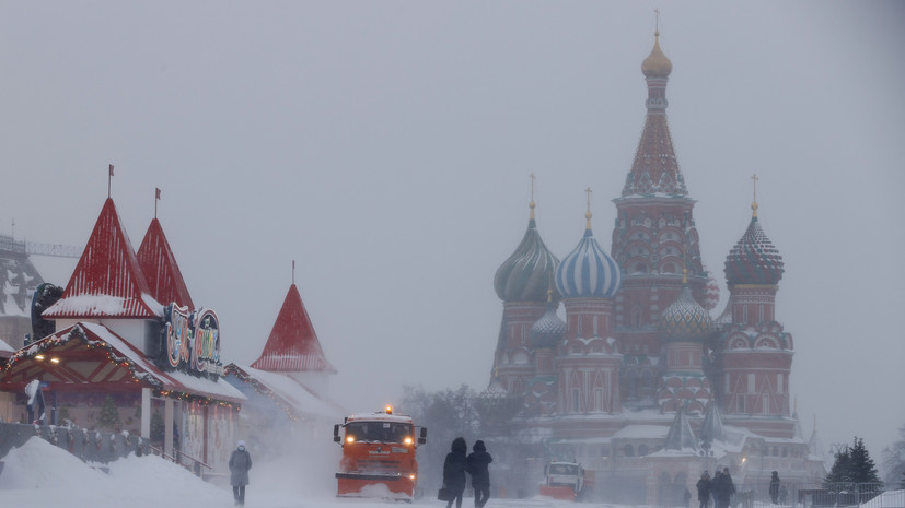 Meteoroloji uzmanından Moskova’da kar fırtınası uyarısı