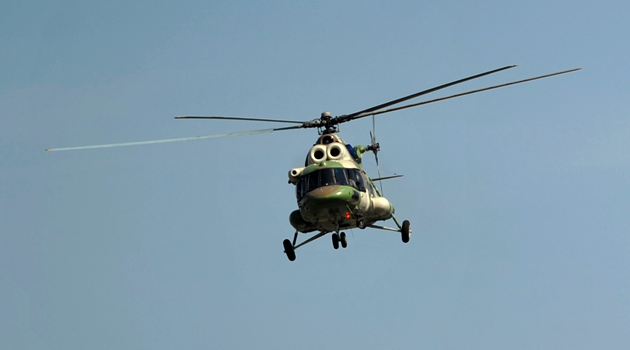 Çeçenistan'da askeri helikopter düştü: 3 ölü, 1 yaralı