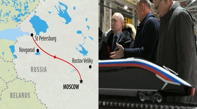 Moskova-St.Petersburg arasına yeni hızlı tren geliyor