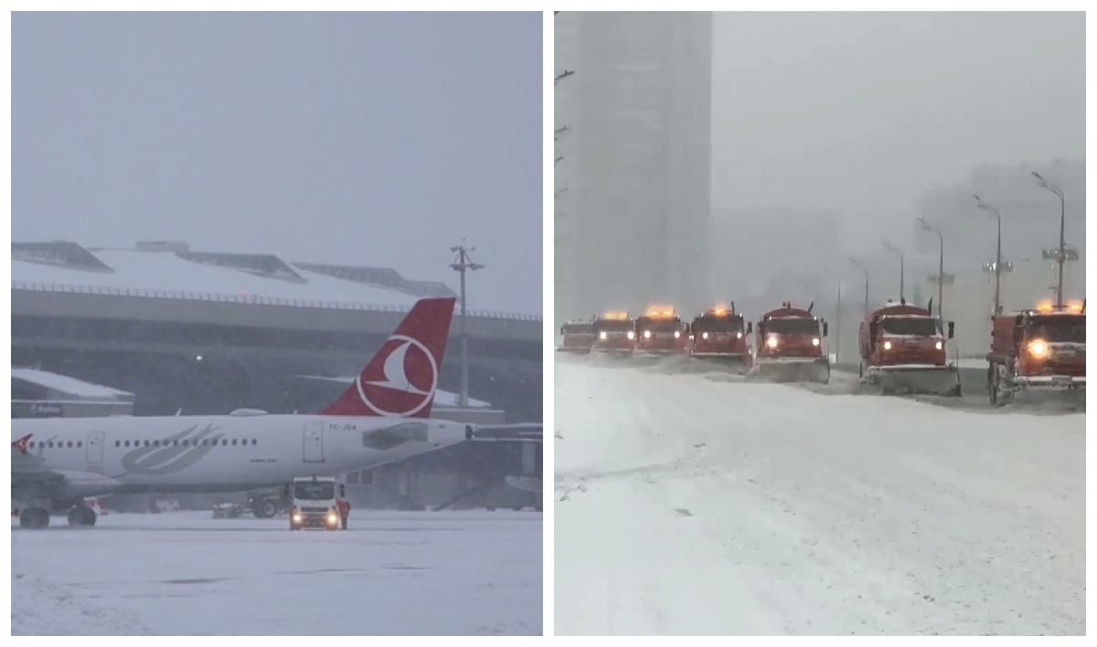 Moskova'da Kar Fırtınası: Hava ve Kara Ulaşımında Sorunlar Yaşanıyor