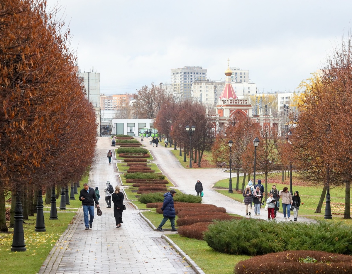 Moskova'da Kasım Ayında Alışılmadık Sıcaklıklarlar