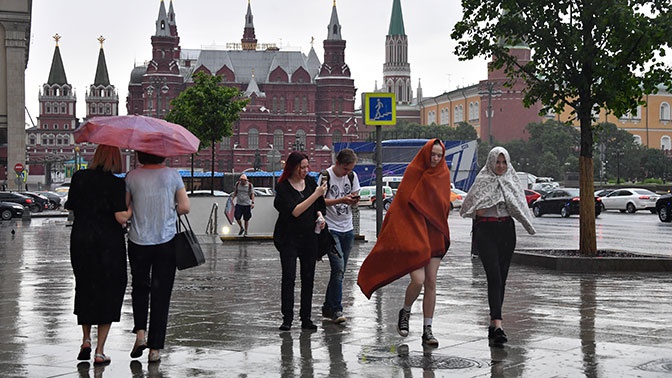 Moskova’da sarı alarm; şiddetli yağış, fırtına ve dolu uyarısı