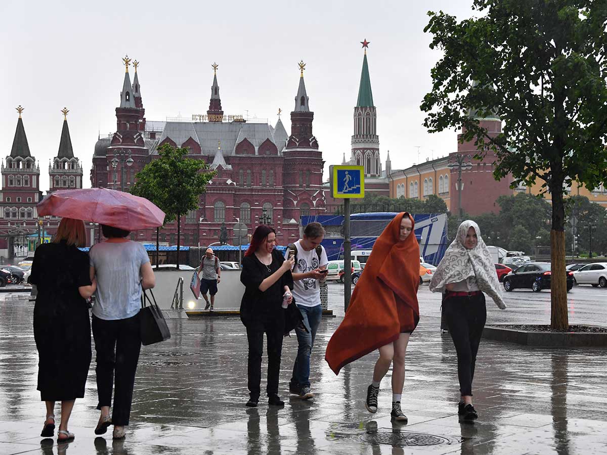 Moskova’da soğuk ve şiddetli yağış uyarısı