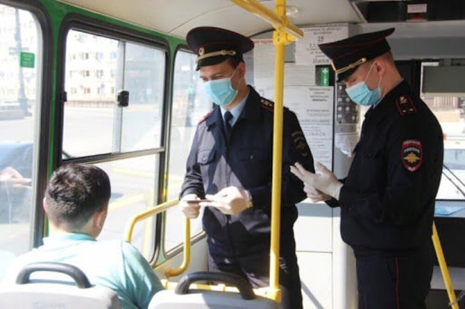 Moskova’da 210 milyon ruble ‘maske’ cezası kesildi