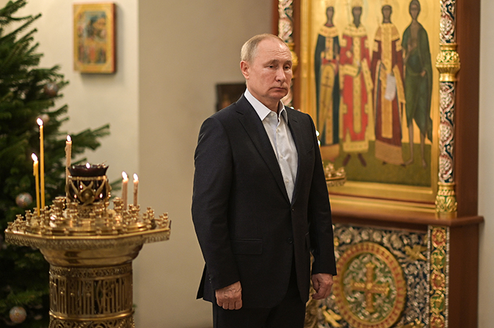 Putin, Ortodoks Hristiyanlar’ın Noel'ini kutladı