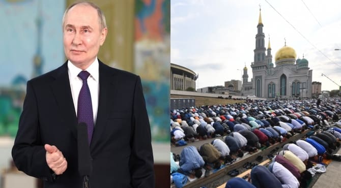 Putin, Müslüman Aleminin Kurban Bayram’ını kutladı