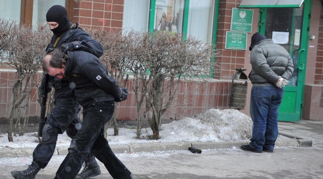 Moskova’da banka soyguncuları polisin tuzağına düştü