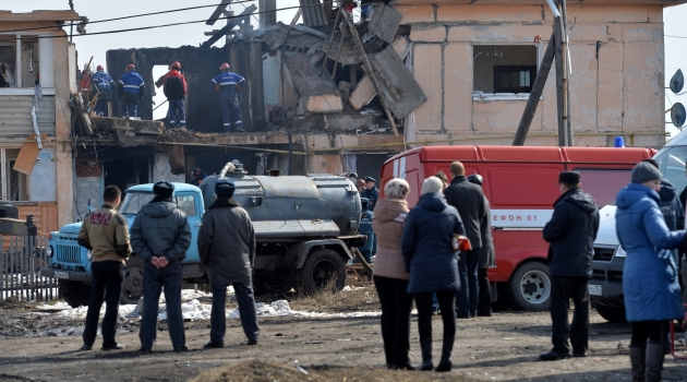 Rusya’da doğalgaz patladı, 5 ölü, 9 yaralı