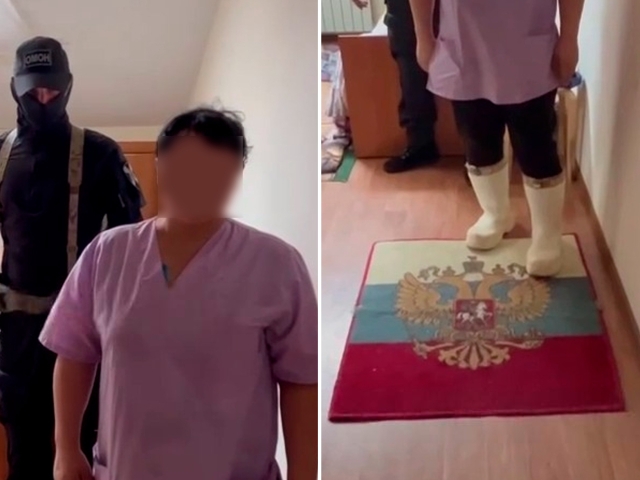 Rus Bayraklı Halıyı Yere Seren Göçmen Sınır Dışı Ediliyor