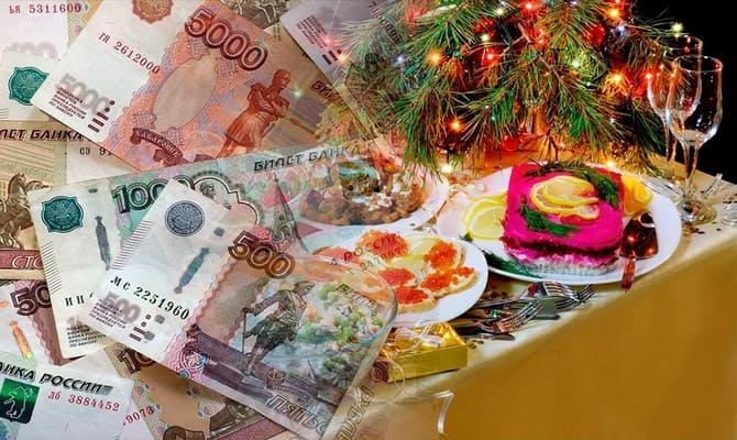 Rusların yılbaşı sofra maliyeti yıl içinde %8 arttı