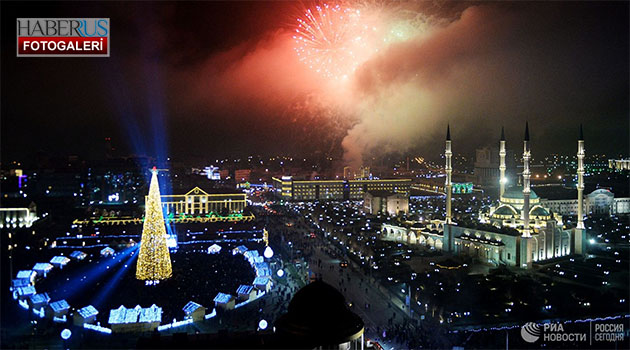 Rusya yeni yıla böyle girdi - 14 FOTO
