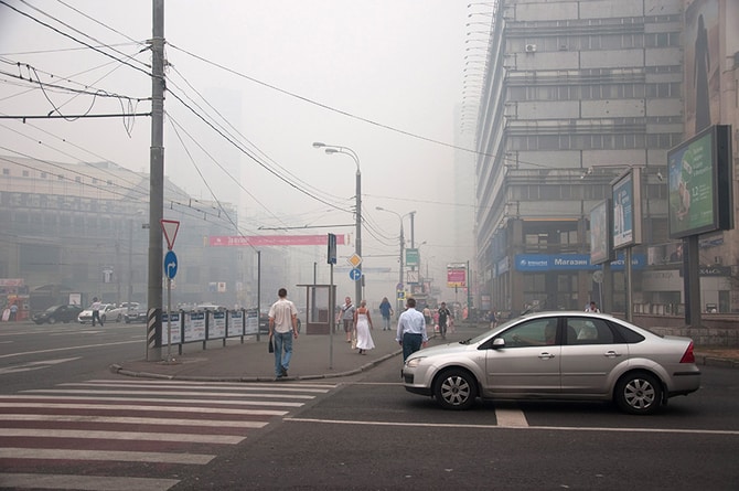 Rusya’da hava kirliliğinde rekor artış