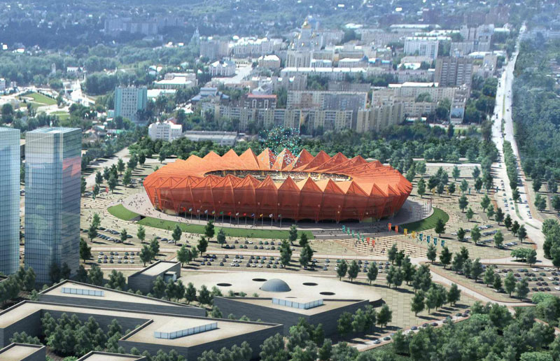 İşte 2018 Dünya Kupası'nın oynanacağı futbol sahaları