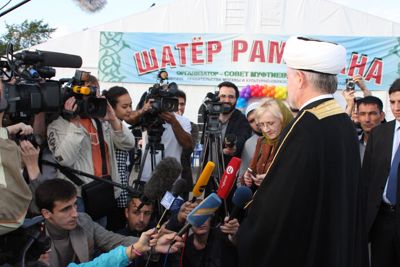 Moskova'da Ramazan Çadırı'nda hoşgörü mesajı