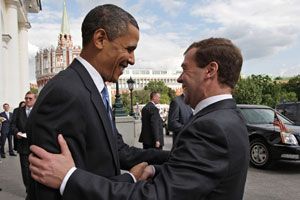 Medvedev Amerika yolcusu