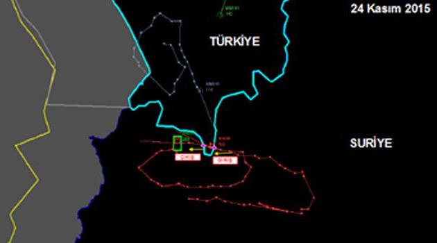 TSK, düşen uçağın iz analizini yayınladı