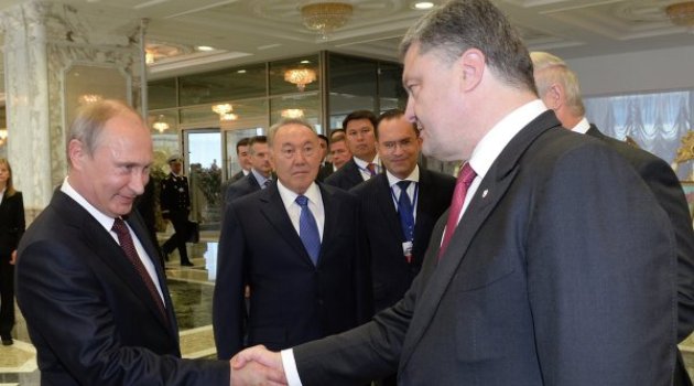 Putin-Poroşenko görüşmesi başladı