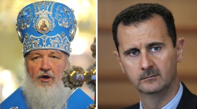 Rus Patriği Kirill’den Suriye lideri Esed’e destek ziyareti 