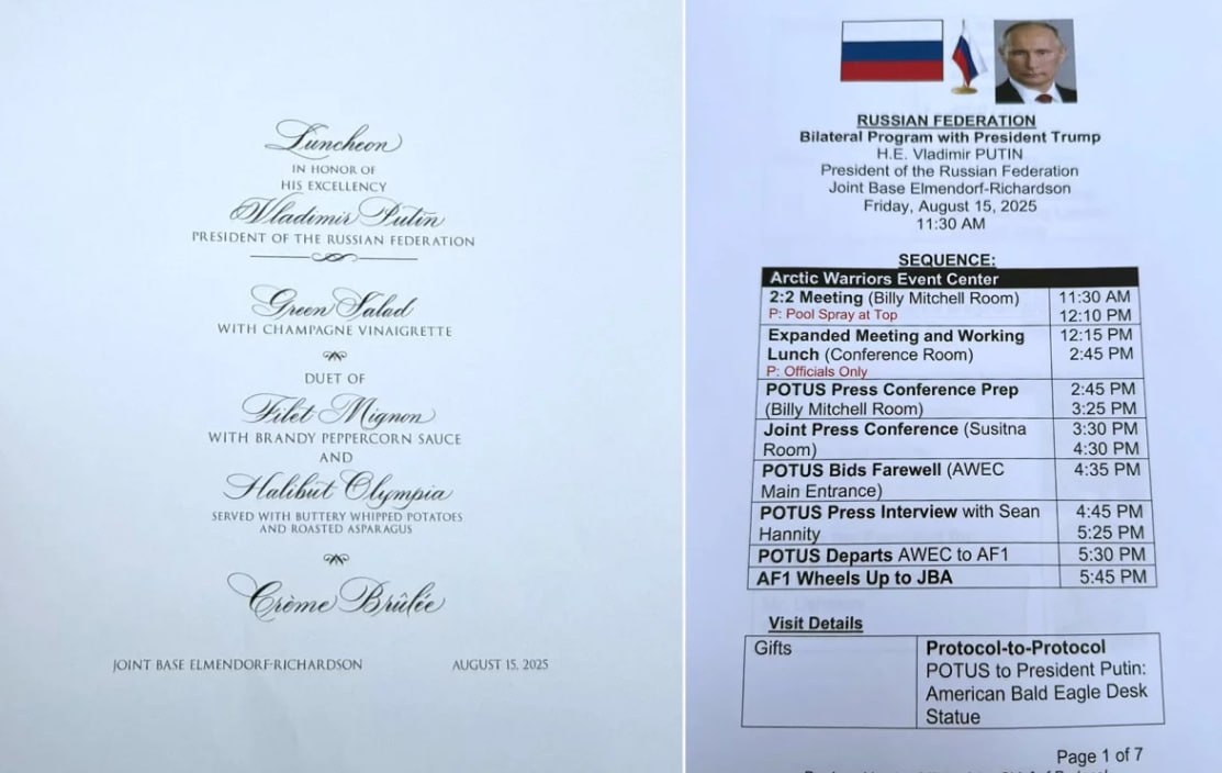 Alaska'daki Otelde Putin-Trump Görüşmesine Ait Gizli Belgeler Bulundu