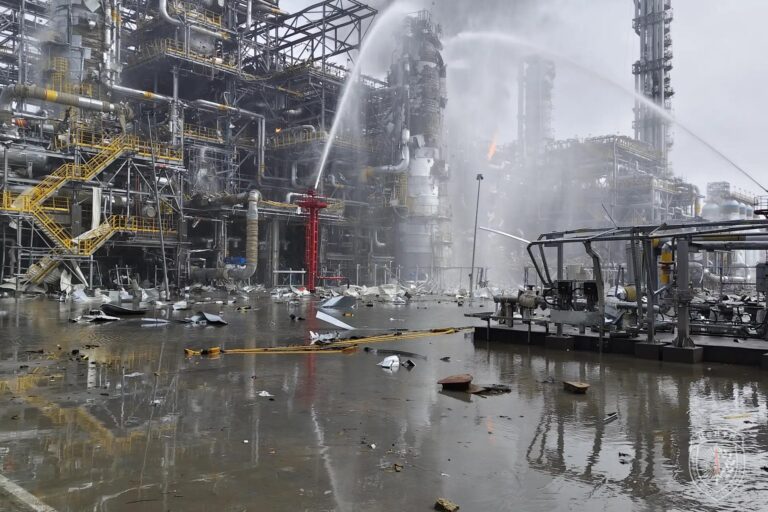 Amur Gaz Kimya Kompleksi'nde Yangın: Can Kaybı 15'e Yükseldi