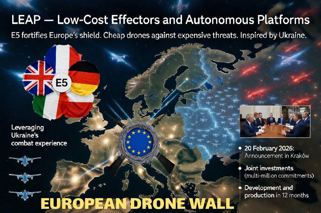 Avrupa'dan Ortak İHA Savar Projesi: LEAP