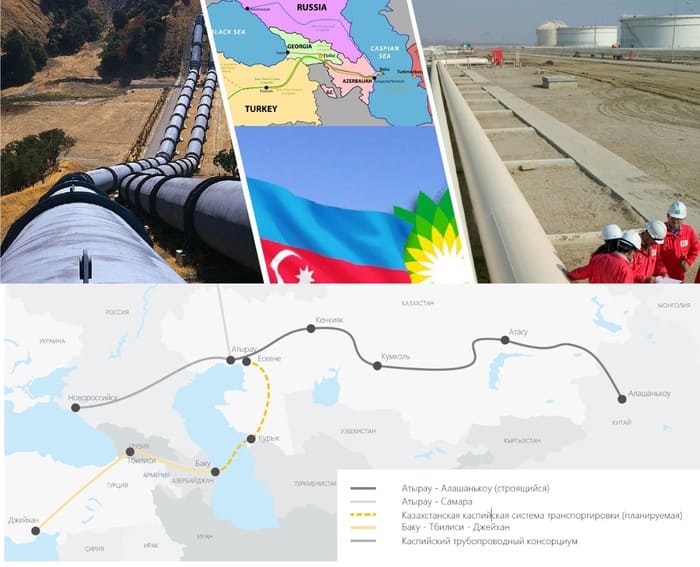 Azerbaycan ve Kazakistan ortak petrol taşımacığını görüşüyor
