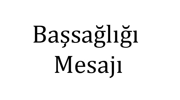 RUTID'ten Vefat ve Başsağlığı mesajı